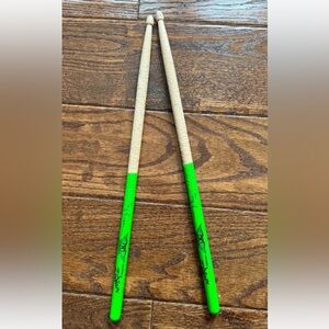 Aerosmith Joey Kramer  Custom drum sticks used Drumsticks Steven Tyler Joe Perry